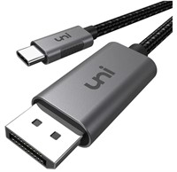 uni 4K@60Hz USB C to DisplayPort Cable 3FT