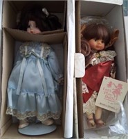 D - LOT OF 2 COLLECTIBLE DOLLS (C10)