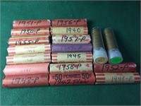 900- Lincoln Wheat Cent Rolls