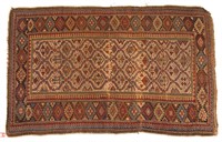 Antique Shirvan rug, approx. 3.9 x 5.10