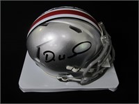 Denzel Ward Signed Mini Helmet JSA COA