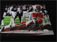 Kareem Hunt Signed 8x10 Photo JSA COA