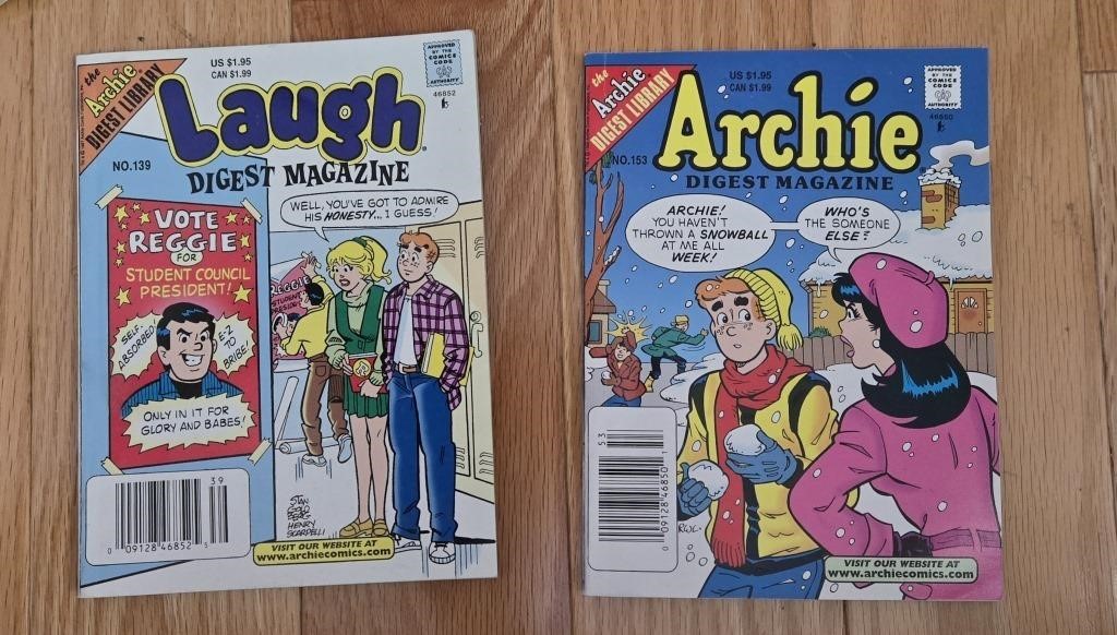 Archie Digest Library Magazines