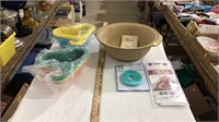 Strainers, cookie cutters, dry aging bags