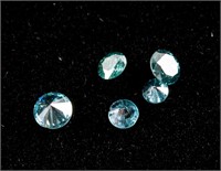 0.25ct Genuine Blue Diamonds RV $200