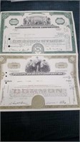 (2) Vintage Share Certificates- 1971 Mississippi
