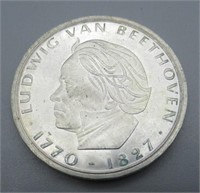 1970 5 marks coin.