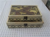 Wooden Decor Storage boxes.