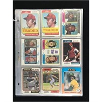 63 1973-1981 Estate Baseball Cards
