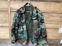 Military coat size medium