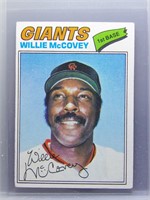 Willie McCovey 1977 Topps