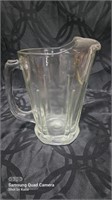 Nice heavy glass pitcher