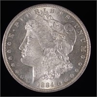 1884-o Morgan Silver Dollar (Choice BU?)
