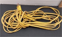 Yellow extension cord. 25ft