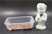 COLONEL SANDERS PIGGY BANK & PENNY COLLECTION