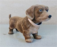 12IN DACHSHUND / WEINER DOG FUZZY BOBBLEHEAD