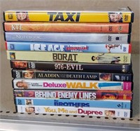 LOT OF 11 DVD MOVIES
