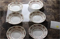 Set of 6 Cauldon Nut Bowls or Dishes