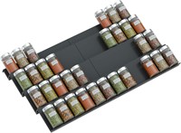 Adjustable Expandable Acrylic Spice Rack Tray