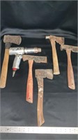 Various hatchets/hand ax, PH3050 air tool not