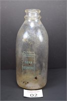 Senn Soldwedel Canton, IL Milk Bottle