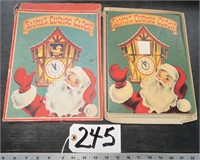 1945 Santa's Cuckoo Clock Pop Up Book