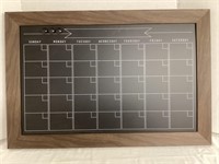 Magnetic Chalkboard Wall Calendar