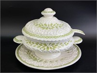 Italian Painted and Signed Soup Tureen