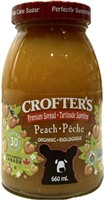 Crofter's Organic Peach Spread 660 Ml ^