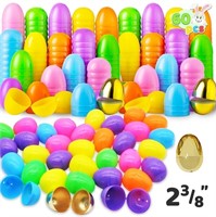 P3109  Syncfun Plastic Bright Easter Eggs 2.3'' Ta