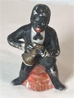 Vintage Ceramic Black Americana Jazz Musician