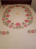 BEDSPREAD DONE BY MARY E REDIGER 1970
