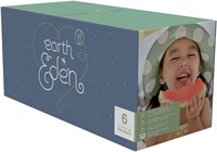 Earth + Eden Baby Diapers, Size 6, 104 Count