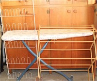 Iron Board Shoe Rack & Drying Rack