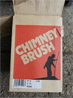 Chimney brush and pole