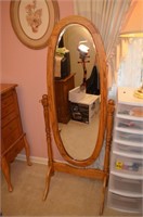 Oak Dressing Mirror
