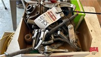 OFFSITE*Box of Assorted Pullers & Bearings