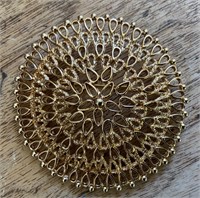 Sarah Coventry Canada Openwork Brooch