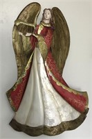 24" Angel Christmas Handmade and painted metal