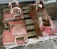 10 IH Suitcase weights and bracket