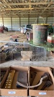 Live Animal Trap, Fish Net and Bucket