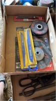Sawzall Blades and Grinder Discs.