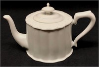 I. Godinger & Co. - White Porcelain Tea Pot with L