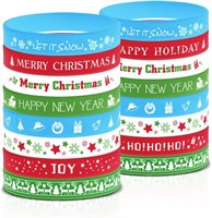 Christmas Slicone Bracelets Xmas