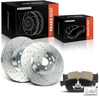 13.58in Disc Brake Rotors+Pads for Volvo