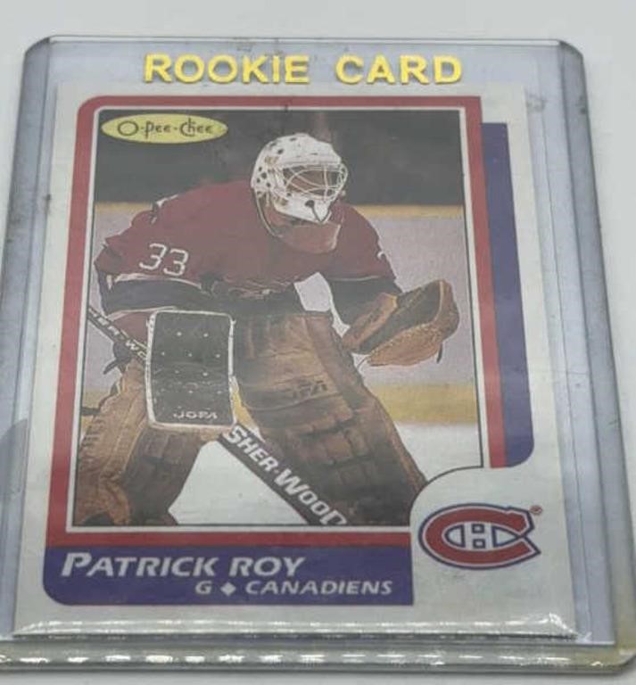 Patrick roy o-pee-chee card reprint