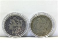 Silver morgan Dollars 1900-o and 1878