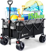 Wagon Cart Foldable with Cargo Net