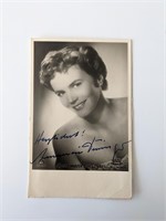 Annemarie Düringer signed photo