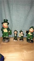 4 pcs St. Patrick’s figurines